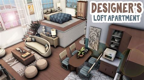 Designers Loft Apartment The Sims 4 Apartment Renovation Speed