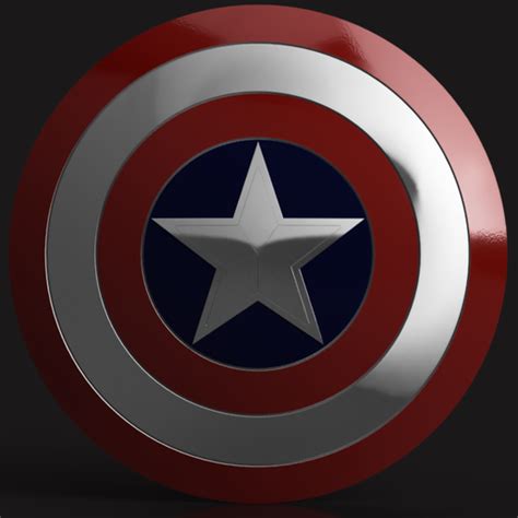 3d File Captain America Shield 70cm Diameter・3d Printer Design To