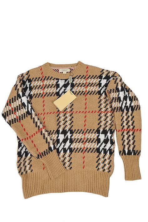 Womens Designer Clothes Burberry Women’s Round Neck Knitted Sweater 271