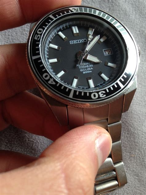 Fs Seiko Samurai Sbda001 Titanium Dive Watch Mywatchmart