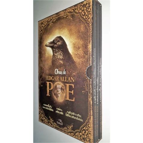 Box Obras De Edgar Allan Poe 3 Livros Shopee Brasil