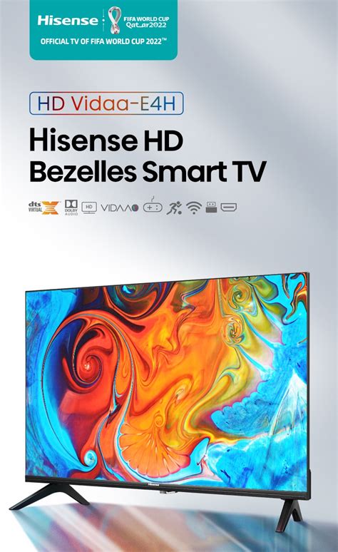Jual New Arrvial 32e4h Hisense 32 Hd Vidaa Smart Tv Bezelless Design