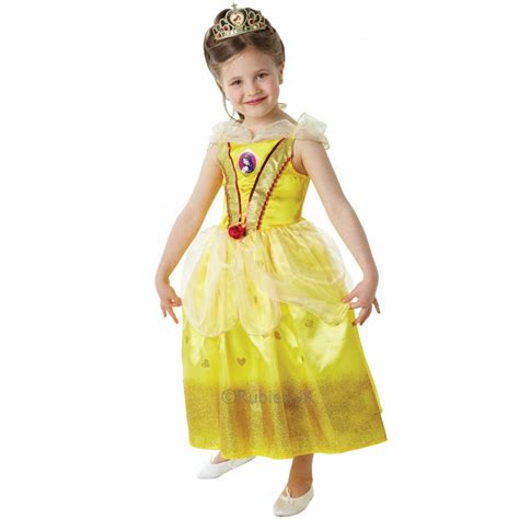 Disney Princess ~ Belle Glitter Kids Costume