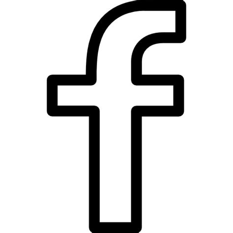 Paling Keren Png Format Facebook Icon White Transparent