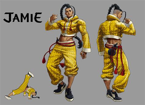 Jamie Concept Art Street Fighter Art Gallery