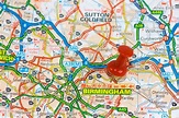 Street Map of Birmingham Stock Photo by ©chris2766 59980165