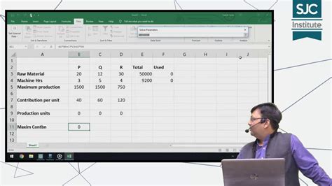 Excel solver can be enabled in excel 2010 by clicking file in the. Linear Programming - in Ms Excel - YouTube