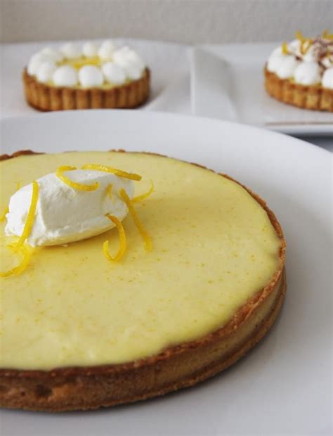 Gourmet Baking Welcoming Early Spring With Bright Meyer Lemon Tart