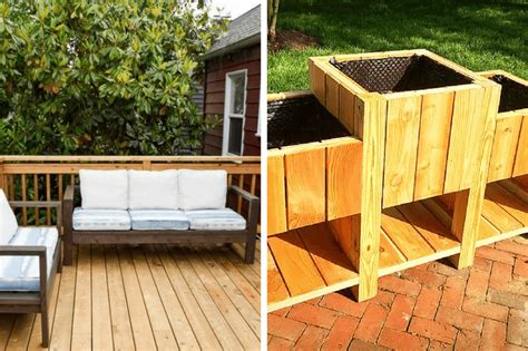 Building great diy furniture comes down to having the right plans, instructions, and tutorials. DIY Outdoor Furniture - 12 Great Ideas // Love & Renovations