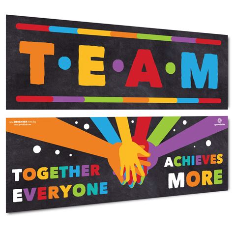 Buy Sproutbrite Classroom Decorations Banner S For Teachers Team