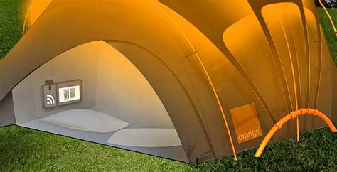 Chill Ncharge Hi Tech Campsite Solar Tent With Heated Bottom And Wi Fi