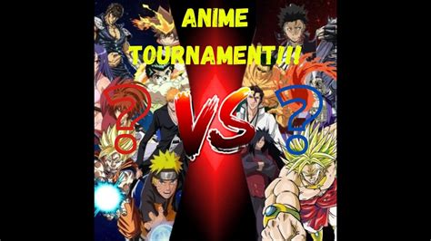 Anime Tournament Announcement Youtube
