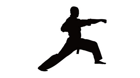 martial arts karate silhouette clip art taekwondo silhouette figures