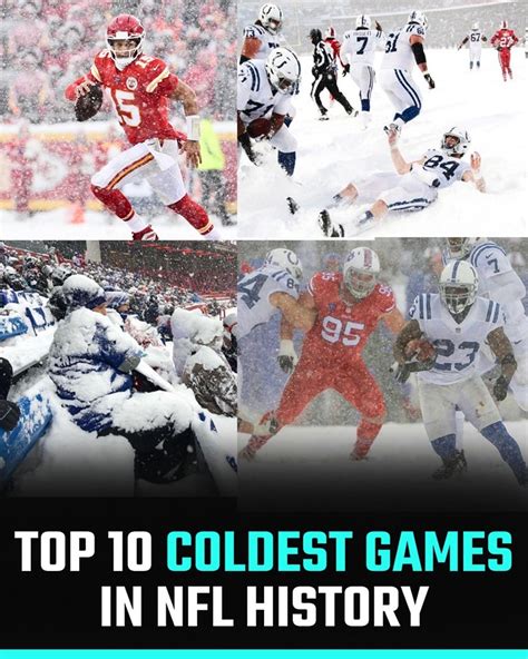 Top 10 Coldest Games In Nfl History News