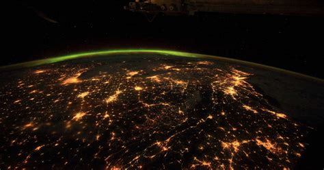 The Northeastern Us And Canada At Night As Seen From The Iss Space