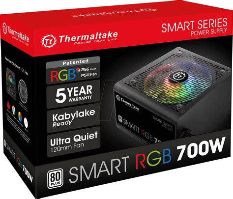 Today, we are taking a look at thermaltake's smart rgb 600w power supply. THERMALTAKE SMART RGB POWER SUPPLY 500W/600W /700W 80 ...