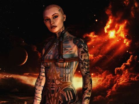 Mass Effect Wallpaper 2 Jack By Ethaclane On Deviantart Mass Effect