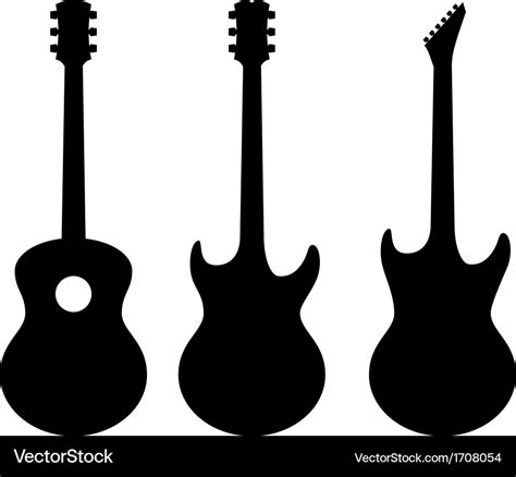 Guitar Royalty Free Vector Image Vectorstock