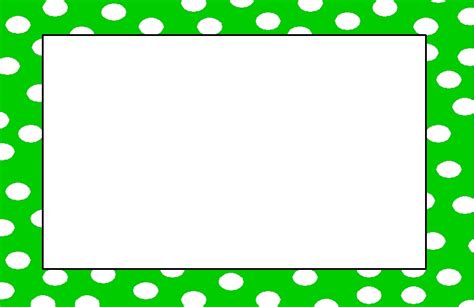 Green Page Borders Clipart Best