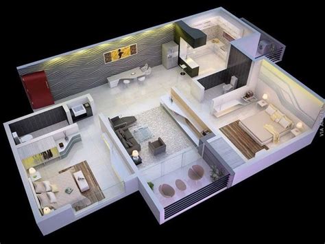 Pin By Mujahid Sakharkar On Architecture Two Bedroom House Bedroom