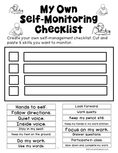 Free Autism Worksheets Printables