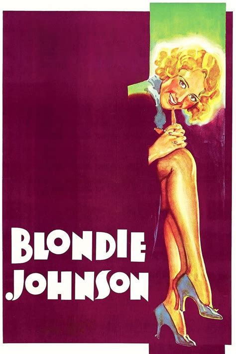 Blondie Johnson 1933 Posters — The Movie Database Tmdb