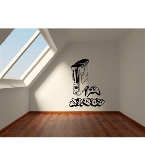 Xbox One Console Bedroom Wall Art Sticker Xbox Gaming Graphics