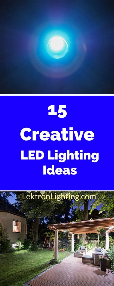 Creative Ways To Use Led Lights Lektron Lighting