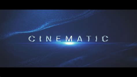 Epic Cinematic Titles For After Effects EnzeeFX