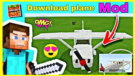 How To Download Plane Mod In Minecraft Pe Hindi 2021 Youtube