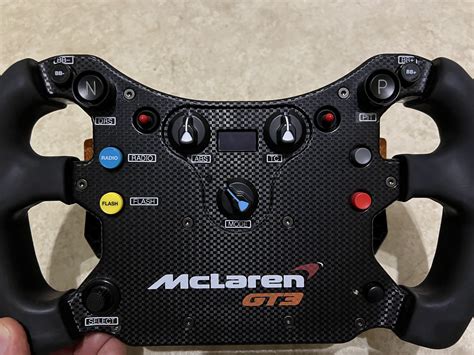 Imclaren Gt Wheel Buttons Mappings On Iracing R Fanatec