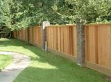 Photos of Wood Fence Vs Block Wall