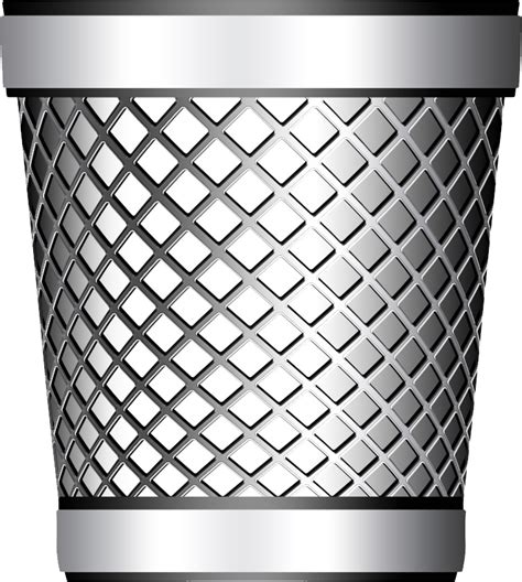 Waste Container Recycling Bin Icon Trash Can Png Png Download 754