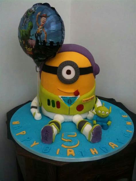 Buzz Lightyear Minion Cake Buzz Lightyear Party Toy Story Cakes