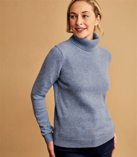 Seychelles Womens Lambswool Polo Jumper Woolovers Au