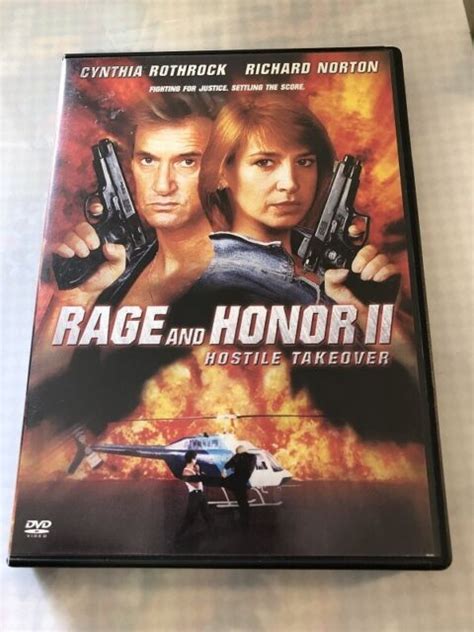 Rage And Honor 2 Hostile Takeover Dvd Region 1 English Cynthia