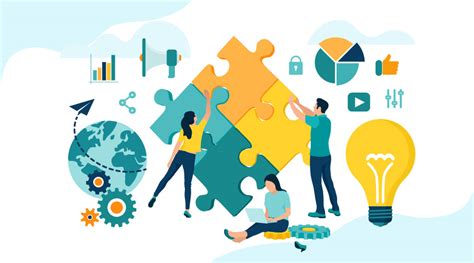 Teamwork Stepping Stone Towards Success And Bright Business Atliq