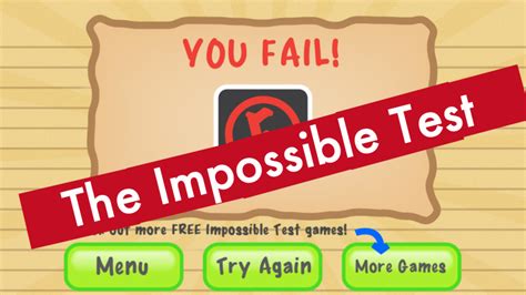 The Impossible Test Answers Levelskip