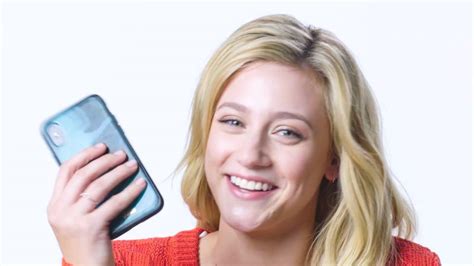 Watch Last Thing On My Phone Lili Reinhart Shows Us The Last Thing On