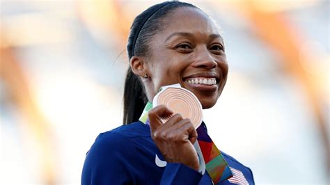 Allyson Felix Caps Final Appearance At Track World Championships With