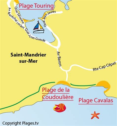 Plage De La Coudoulière Saint Mandrier Sur Mer 83 Var Paca Plagestv