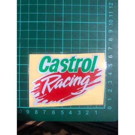 Jual Stiker Castrol Sticker Racing Shopee Indonesia