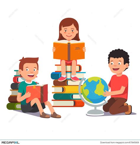 Learning Together Clip Art