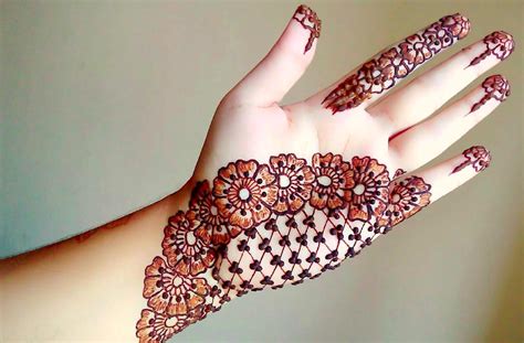 Front Hand Arabic Mehndi Designs For Stylish Girls Women Simple And Easy