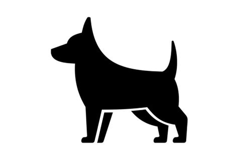 Dog Icon Pre Designed Illustrator Graphics ~ Creative Market