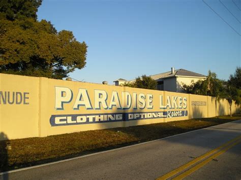 Paradise Lakes Nudist Community Founded By Minister Land O Lakes Fl Patch