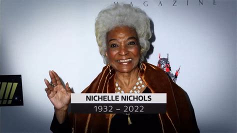 Nichelle Nichols Passes Away 1932 2022 2 Usa Bbc News 1st