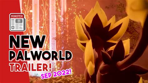 New Palworld Trailer Is Here Tokyo Game Show 2022 Youtube