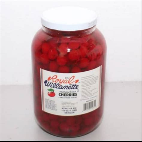 Jual Royal Wilamette Maraschino Cherries Buah Ceri Cheri Tangkai