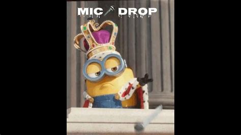 Minions Mic Drop Shorts Tstarinfinity Youtubeshorts Youtube